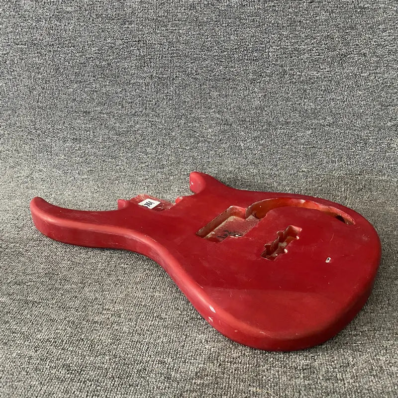 Red 4 String Electric Bass Guitar Basswood Body