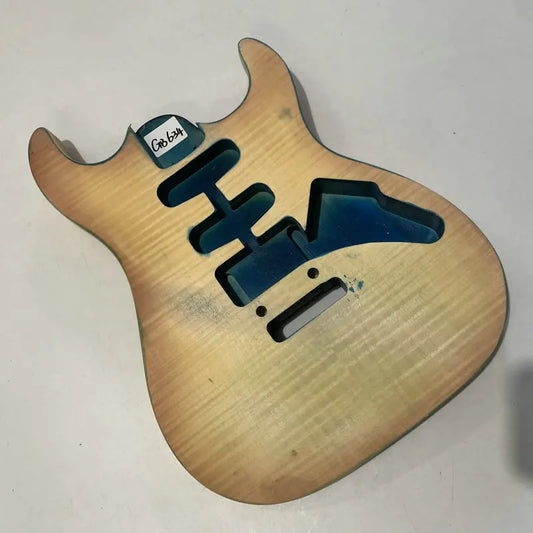 SSH Tiger Maple Top Guitar Body For Strat Stratocaster