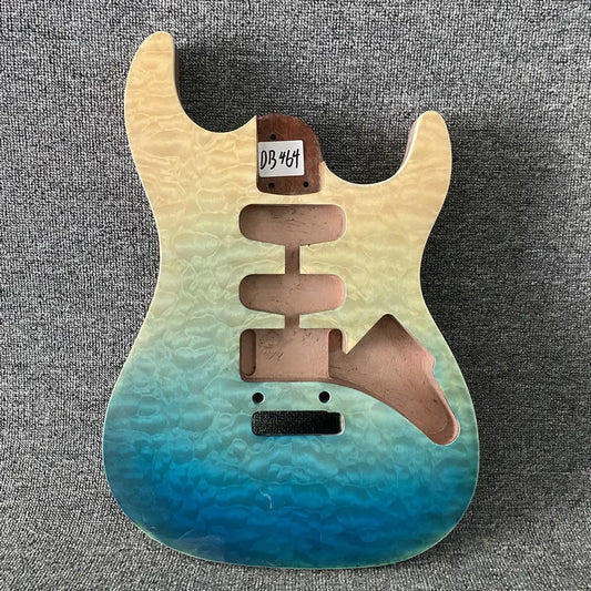 HSS Quilted Maple Top Guitar Okoume Wood Body